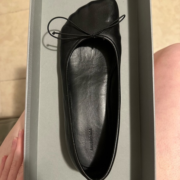 Balenciaga Anatomic Ballerina Ballet Flats in Black Size 38.5 - Picture 4 of 6
